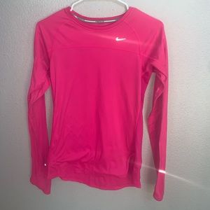 Nike Dri-Fit Magenta Pink Long Sleeve